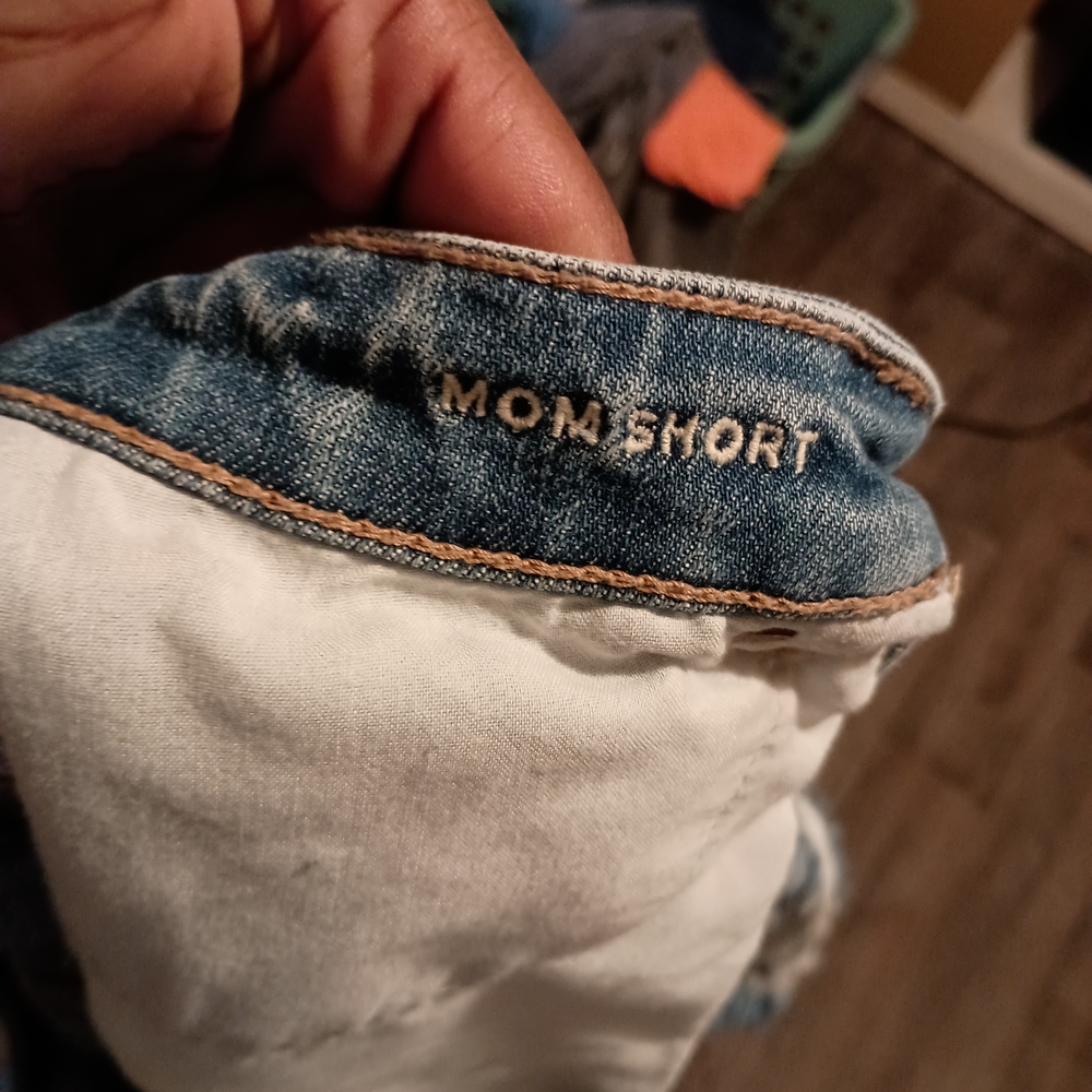 American Eagle Outfitters Blue Mom Jeans
